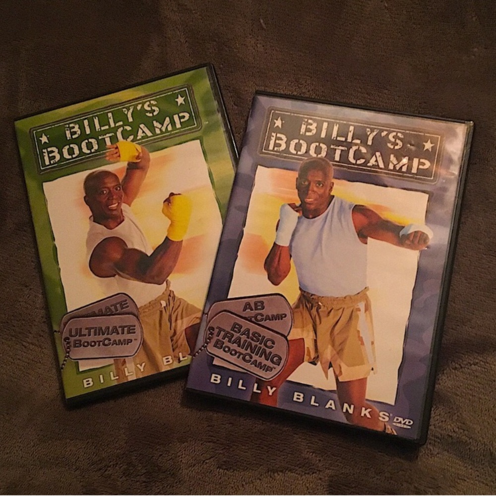 Billie Blanks Bootcamp Fitness Workout DVD’s (2)